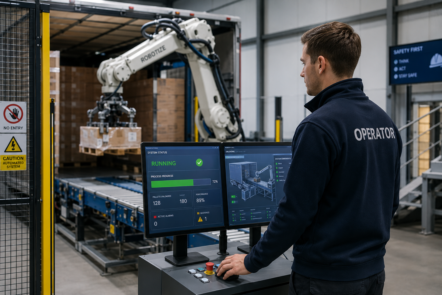 Operator &ndash; rozładunek zautomatyzowany